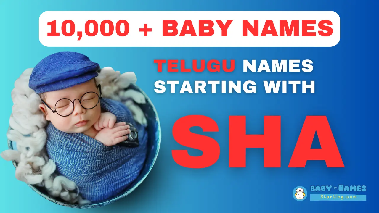 Sha Names In Telugu | Telugu Names With Sha