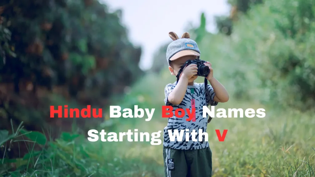 Hindu baby boy names starting with V