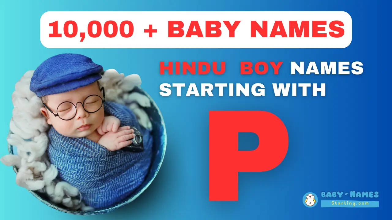 P Letter Names For Boy Hindu Modern